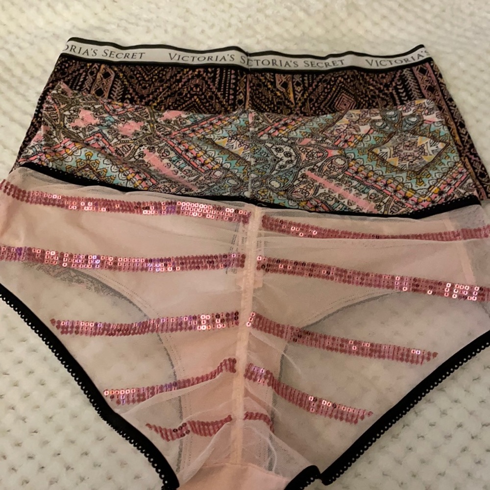 Victoria secret two boy shirt and one hipster